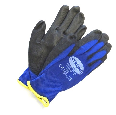 LINTAO Handschuhe Polyamid (Nylon) / PU schwarz Stronghand